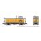 Rapido 225015 - HO D&RGW End Cupola Steel Riveted Caboose: Post-War Mods / Single Stripe Scheme (...