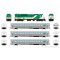 Rapido Trains 226504 - HO GO Transit Set (DC/DCC/Sound): Early Green Set #2 (Loco: 9806 Cab: 9855...