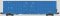 Aurora Miniatures 602101 - N Greenbrier 7550cf 60' Plate F Boxcar - DATA ONLY - Blue
