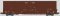 Aurora Miniatures 602100 - N Greenbrier 7550cf 60' Plate F Boxcar - DATA ONLY - Brown