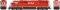 Bowser 25000 - HO GMD SD40-2f - DCC & Sound - CP Rail (Round Porthole, White Stripe) #9004