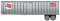 Walthers SceneMaster 2605 - HO Flexi-Van 40ft Trailer - Milwaukee Road #3 (2pk)