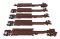 Walthers Mainline 5266 - HO Scale 263' Five-Unit All-Purpose 48' Spine Car - Ready to Run -- Conr...