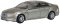 Oxford Diecast NXF003 - N Scale 2015 Jaguar XF Sedan - Cashmere