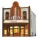 Woodland Scenics 5054 HO Built-&-Ready Landmark Assembled Structure - Theatre w/Lights 