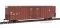 Walthers Mainline 3026 - HO 60ft Hi-Cube Plate F Boxcar - Union Pacific #354455