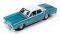 Classic Metal Works 30631 - HO 1967 Ford Galaxie - Clearwater Aqua, White