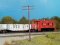Rix Products 32 - HO 2-Arm Railroad Telephone Poles - Kit - 18 Poles & 36 Crossarms (brown)