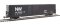 Walthers Mainline 3212 HO 60ft Pullman-Standard Auto Parts Boxcar (10ft and 6ft doors) -Norfolk &...
