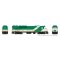 Rapido 34010 - HO GP40TC (DC/Silent): GO Transit - Green & White, Late Font: #506