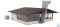 Walthers Cornerstone 3489 HO - Vintage Roadside Restaurant Kit