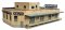 Walthers Cornerstone 3760 - HO Grocery Distributor - Kit