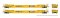 Rapido 401062-3 - HO 53Ft Gunderson Husky-Stack Well Car - TTX (As Delivered) (2pkg) #645547, 645...