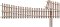 Micro Engineering 14717 - HO Code 83 Ladder Track System Turnout - #5d Right Hand Intermediate La...