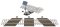 Walthers Cornerstone 4124 - HO Intermodal Yard Details - Kit
