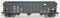 Bowser 42925 - HO 70-Ton 12-Panel Hopper - Penn Central (H39B) #452707