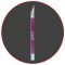 Excel Hobby 19018 -K18 Grip-On Non-Roll Soft Handle Knife-Crarded w/Safety Cap & (5) #20011 Blade...