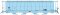 Intermountain 45140-04 - HO 59Ft 4-Bay Cylindrical Covered Hopper - WGR - Light Blue - Patch #162...