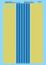 Microscale 87673 - HO Via Rail Passenger Car Stripes (1978-02) use with 87-672 - Decal