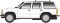 Atlas 60000053 - N Scale Master Line 1993 Ford Explorer w/Non-Operating Rotary Beacon pkg(2) Asse...