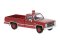 Brekina 19659 HO Scale 1981 GMC Sierra Grande Pickup Truck - Assembled -- Indy Hauler (silver, or...