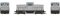 Rapido 48097 - HO GE 44 Tonner Phase III Body - DC/DCC Ready - Undecorated