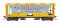 Intermountain 48643-02 HO 1958 Cu Ft 2 Bay Covered  Hopper- Open Sides - Polybor-Chlorate NAHW #3...
