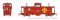 Rapido 510040 - N Scale Wide-Vision Caboose - Santa Fe #999773