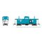 Rapido 510080 - N Wide Vision Caboose: Rock Island - Blue Scheme: #17038