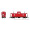 Rapido 510099 - N Wide Vision Caboose: Painted, Unlettered - Red