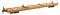 Walthers Mainline 5419 - HO 60ft PS Flatcar - TTX/VTTX #92197