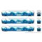 Rapido 546023 - N Bilevel Commuter Car -  Sounder (Seattle) - (Set #2) - (Cab: 305 Coaches: 402 4...