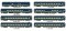 Rapido 550012 - N Scale -The Rapido- Passenger Cars - VIA Rail (8-Car Set)