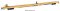 Walthers Mainline 5557 - HO 85Ft General American G85 Flatcar - GTTX (Yellow) #300477