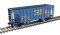 WalthersMainline HO 56604 34ft 100 Ton 2 Bay Hopper - Golden West #629566