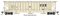 Walthers Mainline 49011 - HO 57' Trinity 4750 3-Bay Covered Hopper - Ready to Run -- CSX Transpor...
