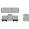 Rapido 48094 - HO GE 44 Tonner - DC/Silent - Undecorated (Phase 1b Body)