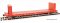 Walthers Mainline 5838 - HO RTR 60Ft Pullman-Standard Bulkhead Flatcar (48Ft IL) - Canadian Pacif...