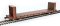 Walthers Mainline 5865 - HO RTR 60Ft Pullman-Standard Bulkhead Flatcar (48Ft IL) - Canadian Natio...