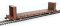 Walthers Mainline 5867 - HO RTR 60Ft Pullman-Standard Bulkhead Flatcar (48Ft IL) - Canadian Natio...