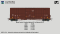 Aurora Miniatures 603041 - N Scale Gunderson 6276cf 50' Plate F Boxcar - IC 21009