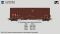 Aurora Miniatures 603023 - N Scale Gunderson 6276cf 50' Plate F Boxcar - CIBX 101661