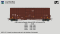 Aurora Miniatures 603028 - N Scale Gunderson 6276cf 50' Plate F Boxcar - COER 173432