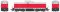 Bowser 60696 - HO ALCo C-415 - DCC Ready - Generic Red/Grey/White No #