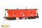 Tangent 60711-01 - HO Erie Lackawanna (EL) “Simplified Repaint 1966” Erie ICC Bay Window Caboose ...