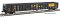Walthers Mainline 6423 - HO RTR 68Ft Railgon Gondola - Railgon GNTX #290166