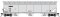 Walthers Mainline 7672 HO RTR - 60 ft NSC 5150 3-bay Covered Hopper - Illinois Cereal Mills Cargi...