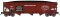 Bluford Shops 74118 - N 70-Ton Offset-Side 3-Bay Covered Hopper - Ontario Northland #140124 (C&O ...
