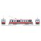 Rapido 702002 - HO CLRV (DC/Silent): TTC - Early Version (Red/Black/White): #4010 / #501 Humber