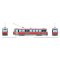 Rapido 702009 - HO CLRV (DC/Silent): TTC - Late Version (Red/Black/White): #4057 / #511 Bathhurst...